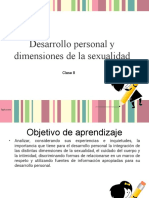 Clase 8 Desarrollo Personal y Dimensiones de La Sexualidad