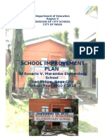 School Improvement Plan of Rosario v. Maramba Elementary School 2011 - 2013