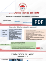 TIC en la Educación Virtual vs Presencial