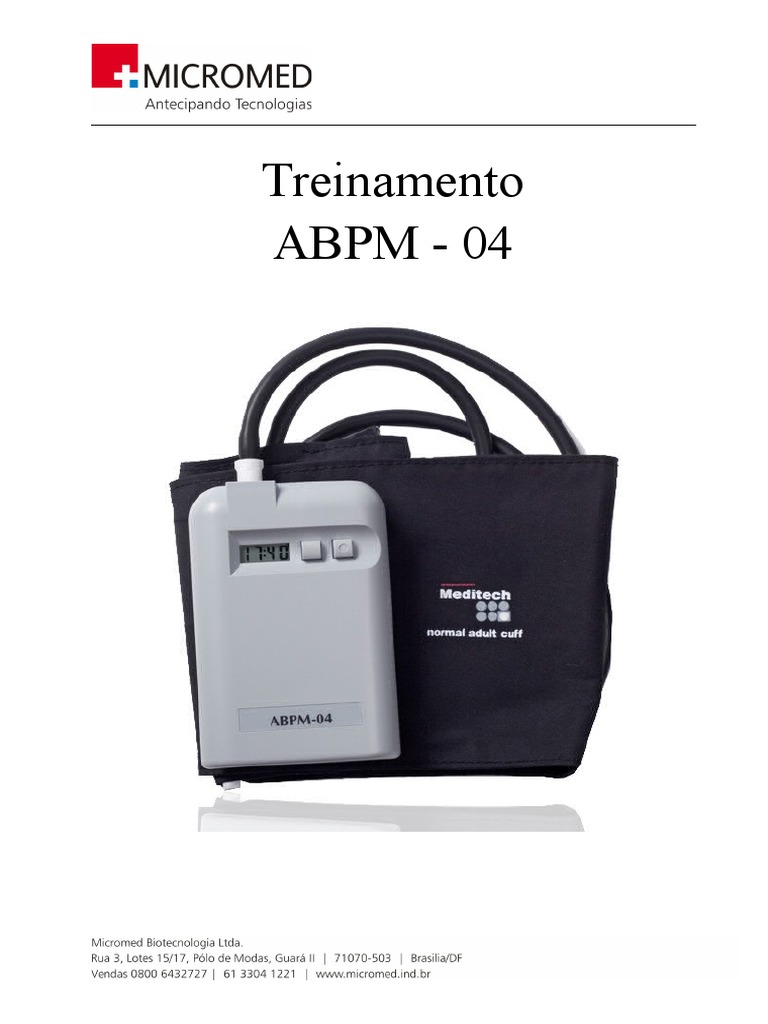 Especificações e Funcionamento do ABPM-04 | PDF | Microcontrolador ...