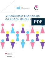 Vodic Kroz Tranziciju Za Trans Osobe U Srbiji
