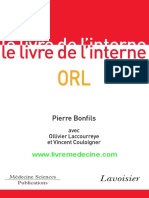 Livre de l'interne - ORL