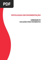 Patologias em Pavimentacao Unidade IV