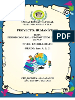 1ero Bgu Proyecto Humanistico