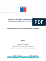 Guía Ordenanza Local Participativa Sobre Entornos Saludables