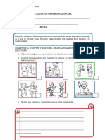 EVALUACIÓN DE PERSONAL SOCIAL-2do