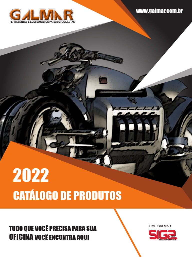Catálogo Galmar: Ferramentas para Motos | PDF | Motocicleta | Pistão