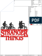 Stranger Things 9cm Print