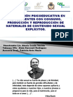 Consumo de Materiales de Contenido Sexual Explícito.