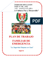 Plan de Emergencia Familiar 2 F 2022