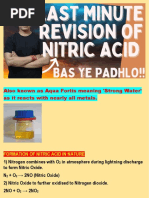 Nitric Acid Semester 2