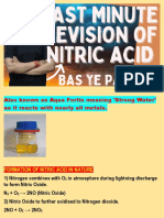 Nitric Acid Semester 2