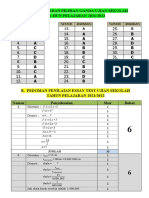Kunci Jawaban & Penskoran