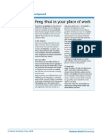 Feng Shui in Your Place of Work: Reading File 7
