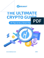 The Ultimate Crypto Guide: 35 Tips To Be A Smart Hodler