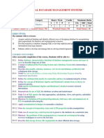 Aero Rdbms Syllabus