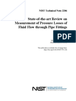 State-Of-The-Art Review On Measurement of Pressure Losses of Fluid Flow Through Pipe Fittings