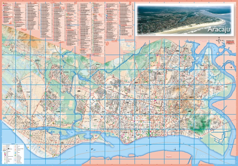 Mapa Aracaju PDF Brasil