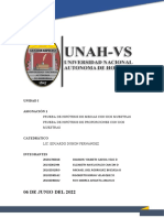 Grupo D - Caso I - Unidad I - Hipotesis