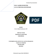 UAS - Peralatan Proyek Konstruksi - Muhammad Luqman Hadi - 30201900145 - Kelas B