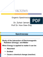 Organic Spectroscopy Dr. Zuhair Jamain Prof Dr. How Siew Eng