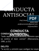 II. Criminología General. Conductas Desviadas