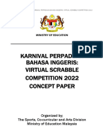 Virtual Scrabble Competition Concept Paper 2022