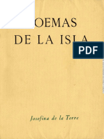 Poemas de La Isla (De LA TORRE, Josefina)