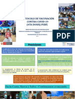Presentación 4ta Dosis Vacunación Covid en El Perú