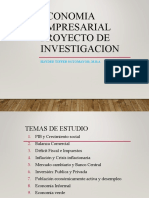 Economia Empresarial Trabajo de Investigacion