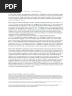 Technology's Impact On Education - The Philippines: Sean M. Corcoran, Ed.D