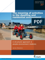 The Meaning of Activities in The Dwelling and Residential Environment