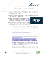 Instrucciones para Tareas Multimedia