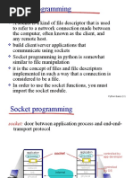 Python Socket Programming