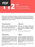 Top 112 Words That An IT Specialist Should Know