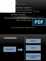 Mecanismos de prevención y sanción del delito de prevaricato en jueces y fiscales de Lima Centro 2014-2017