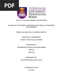 Individual Assignment FIN533