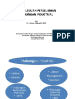 Penyelesaian Perselisihan Hubungan Industrial: Dr. I Made Udiana, SH.,MH
