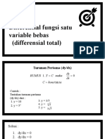 Pertemuan 6. DIFFERENSIAL (Pengenalan)