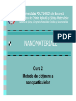 Curs 2-Metode de Obtinere A Nanoparticulelor