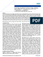 Development of Smart Egg Incubator System Using Arduino: Research Articlevolume 8 Issue No.3