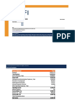 Vertical and Horizontal Analysis