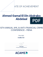 12th Annual AML & Anti-Financial Crime Conference- MENA