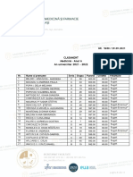 Medicina - Clasament An 6