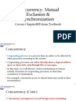 Concurrency: Mutual Exclusion & Synchronization: Covers Chapter#05 From Textbook