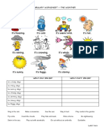 Worksheet Weather and Can - 84603