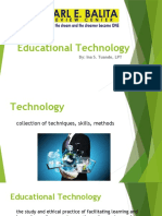 Educational Technology: By: Ina S. Tuando, LPT