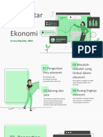 Pengertian Ilmu Ekonomi - Week 1