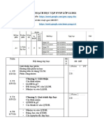 2. KẾ HOẠCH HỌC TẬP - NVSP