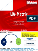 Qa Matrix